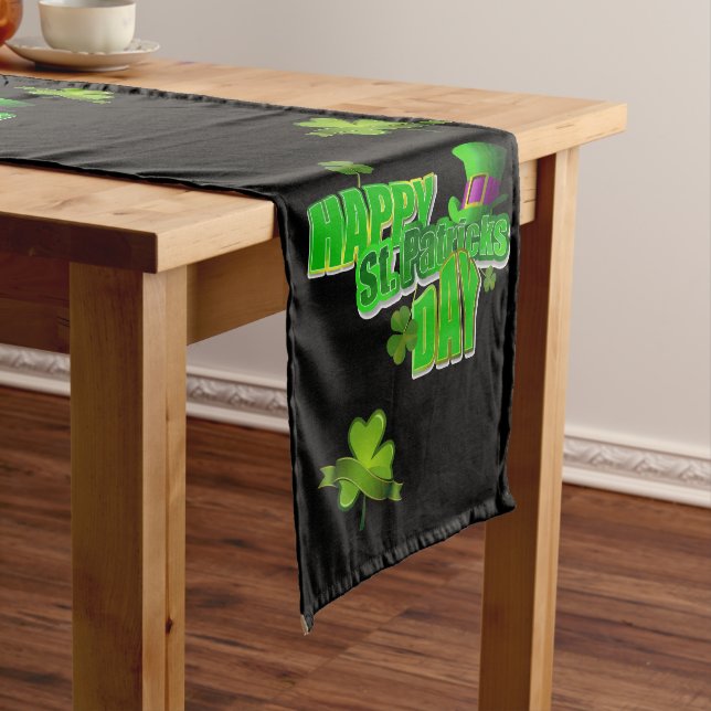 Tablecloth Runner St. Patrick's Day (In Situ)