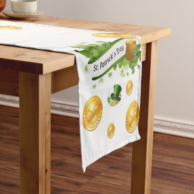 Tablecloth Runner St. Patrick's Day (In Situ)