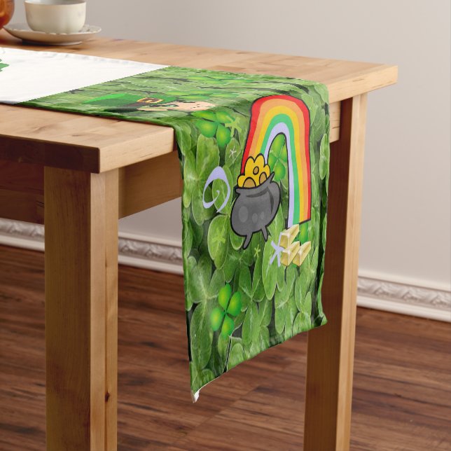 Tablecloth Runner St. Patrick's Day (In Situ)