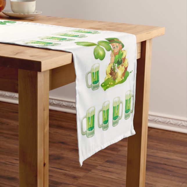 Tablecloth Runner St. Patrick's Day (In Situ)