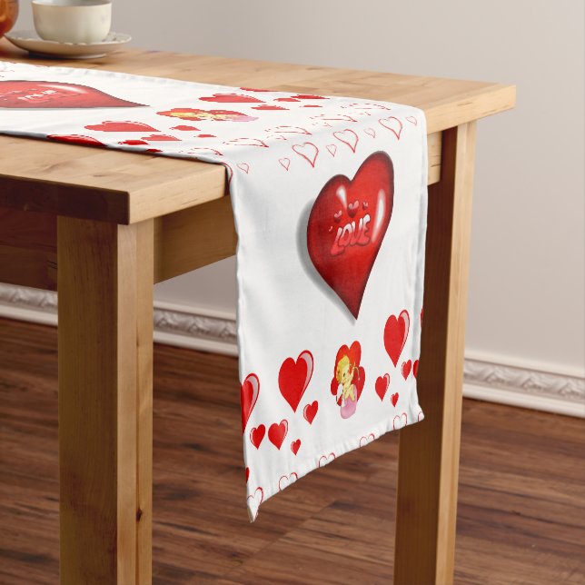 Tablecloth Runner Valentines (In Situ)
