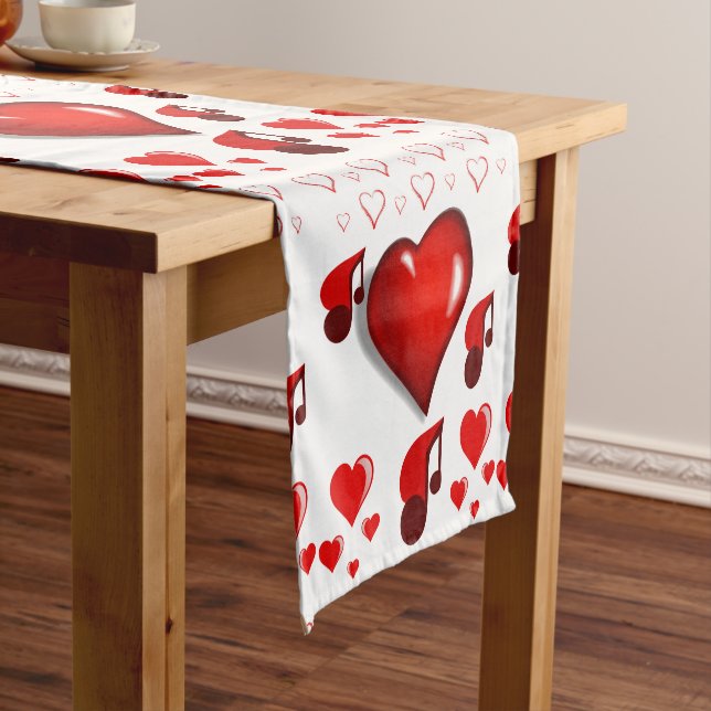 Tablecloth Runner Valentines (In Situ)