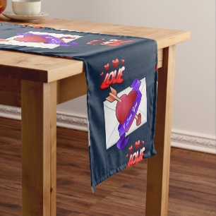 Tablecloth Runner Valentines