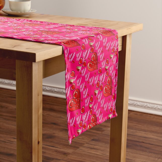 Tablecloth Runner Valentines (In Situ)