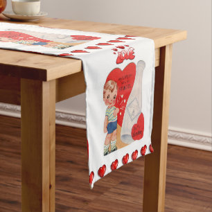 Tablecloth Runner Valentines