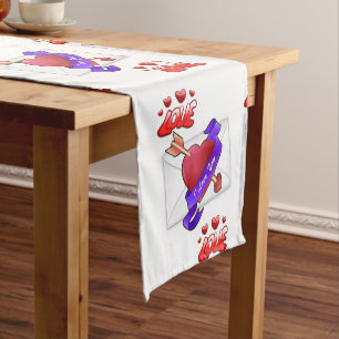 Tablecloth Runner Valentines
