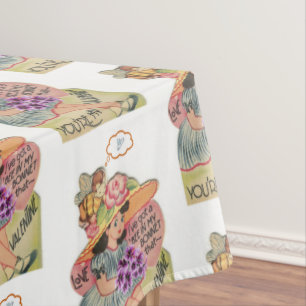 Tablecloth Valentine's Day