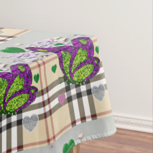 Tablecloth Valentine's Day Butterfly