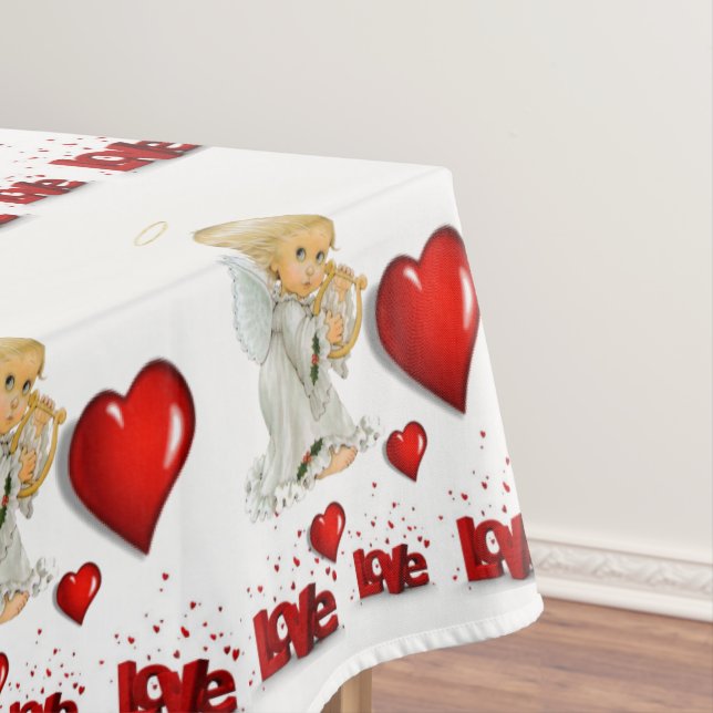 Tablecloth Valentine's Day Love (In Situ)