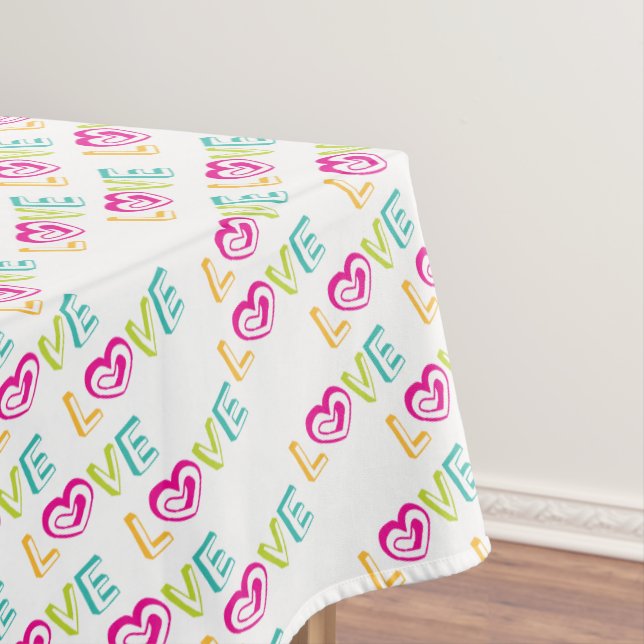 Tablecloth Valentine's Day Love (In Situ)