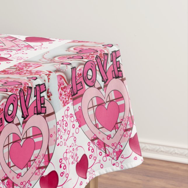 Tablecloth Valentine's Day Love (In Situ)