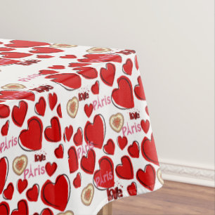 Tablecloth Valentine's Day Paris France