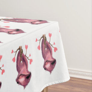 Tablecloth with Upside Down Sloth