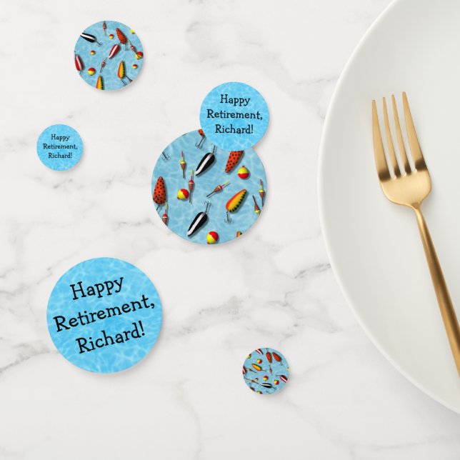 Tablefetti - Fishing Bobs and Lures Confetti (Group)
