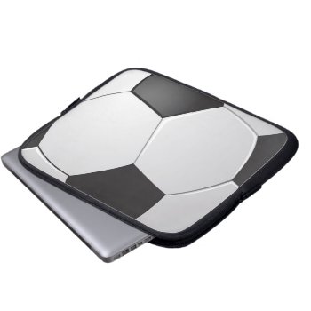 Tablet & Laptop Sleeve - Soccer Ball by SixCentsStudio at Zazzle
