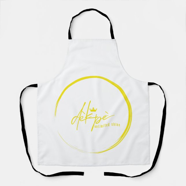 Tablet printed on the whole surface apron (Front)