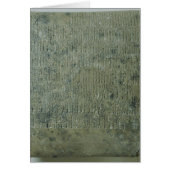 Tablet with cuneiform script (Front)