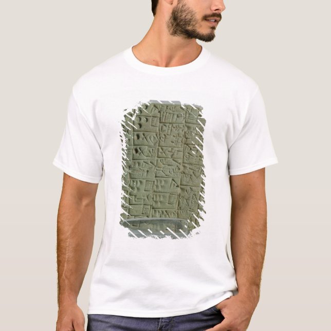 Tablet with cuneiform script T-Shirt (Front)