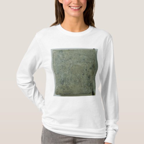 Tablet with cuneiform script T_Shirt