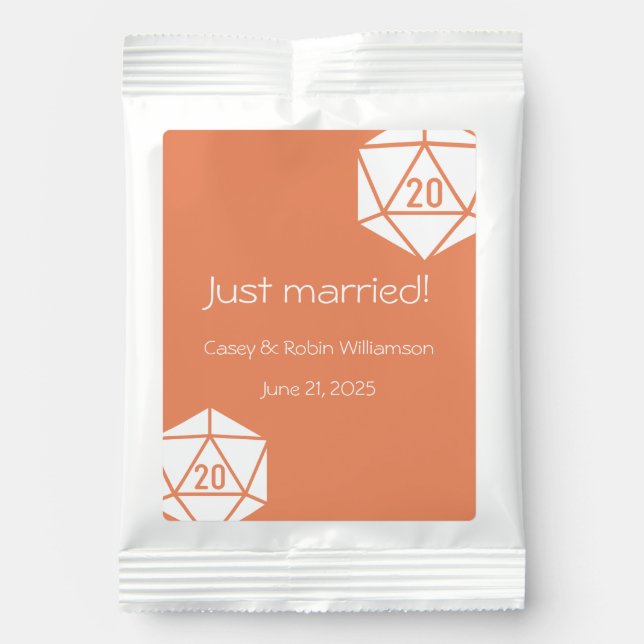 Tabletop Chic in Coral Drink Mix (Front)