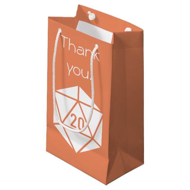 Tabletop Chic in Coral Gift Bag (Front Angled)