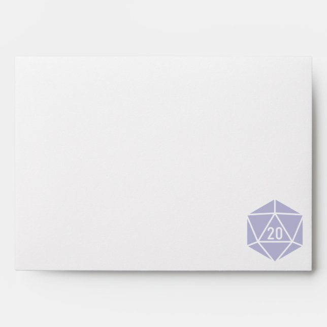 Tabletop Chic in Lavender Envelopes (Front)