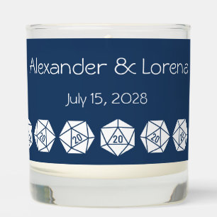 Tabletop Chic in Navy Scented Candle