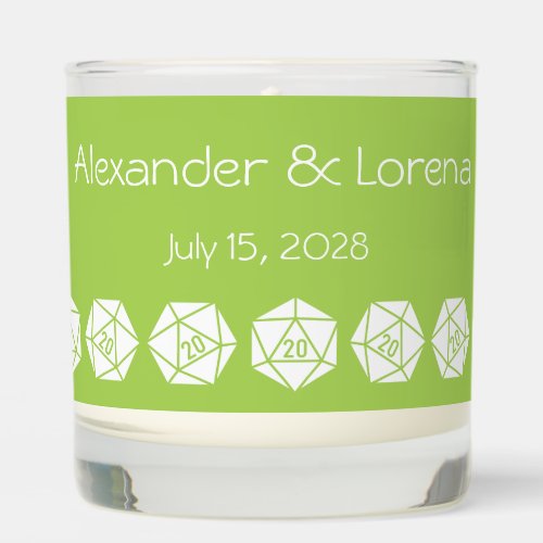 Tabletop Chic in Peridot Scented Candle