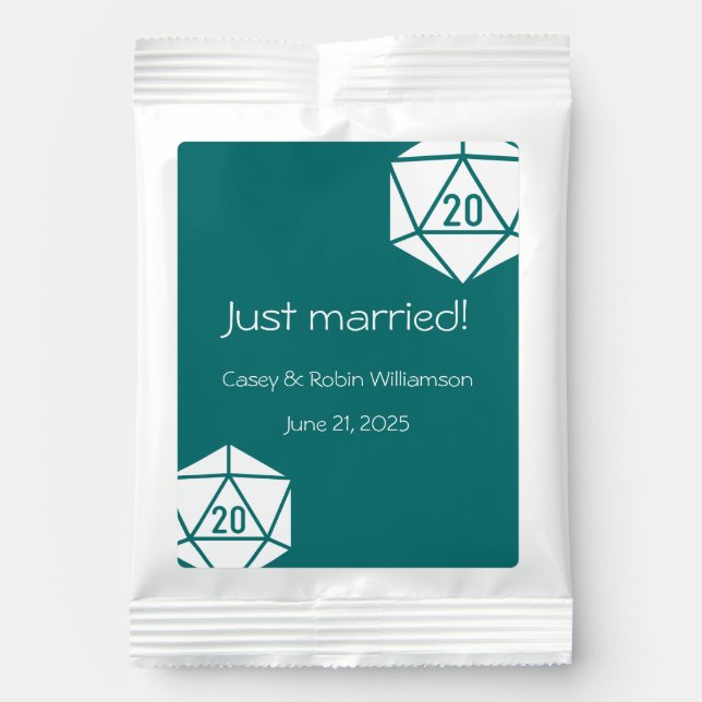 Tabletop Chic in Teal Drink Mix (Front)