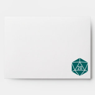 Tabletop Chic in Teal Envelopes