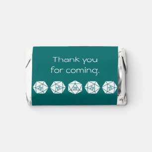Tabletop Chic in Teal Hershey's Miniatures