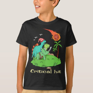 Tabletop Gaming Funny Critical Hit Role Playing T-Shirt