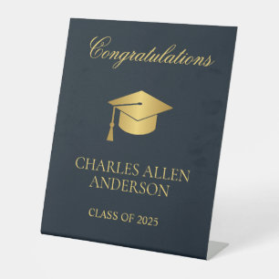 Tabletop Graduation Congratulations Sign