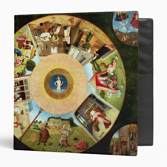 Tabletop of the Seven Deadly Sins Binder (Front/Inside)