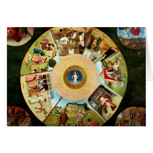 Tabletop of the Seven Deadly Sins Cards (Front Horizontal)