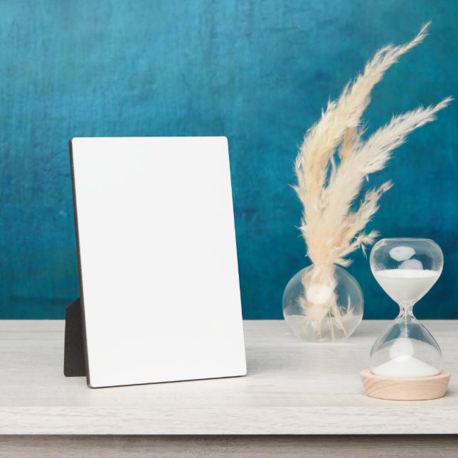 Tabletop Plaque with Easel (Side)