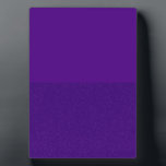 Tabletop Plaque with Easel<br><div class="desc">Show off your brand, message, or dedication in style with this sleek and eye-catching tabletop plaque. Featuring a bold half-and-half design—matte purple on one side, glitter purple on the other—it strikes the perfect balance between elegance and statement. The smooth finish provides space for custom logos or text, while the glitter...</div>