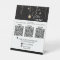 *~* Tabletop QR 3 PAYMENT Table Tent Cosmic Moon
