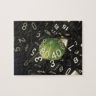 Tabletop RPG Fantasy Role Player Dice Collection Jigsaw Puzzle