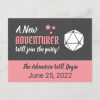 Adorable pregnancy announcement from D&D gamers