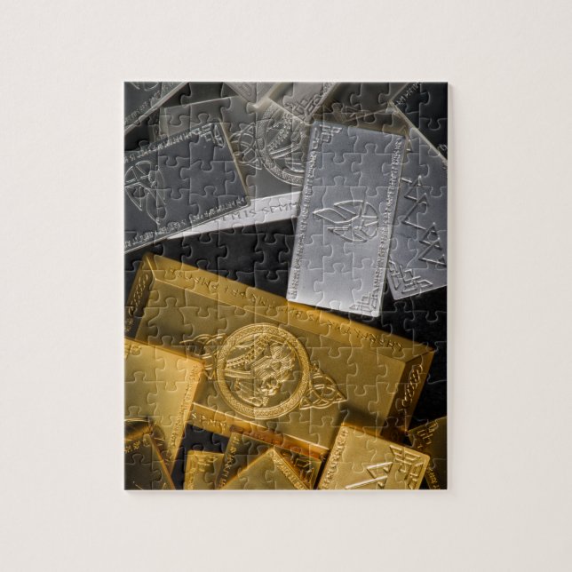 Tabletop RPG | PNP Role Player LARP Fantasy Coins Jigsaw Puzzle (Vertical)