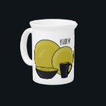 Tableware set cartoon illustration  beverage pitcher<br><div class="desc">Tableware set cartoon illustration</div>