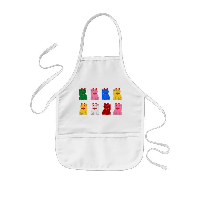 Tablier Enfant maneki neko Kids' Apron (Front)