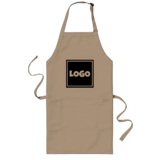 Tablier Logo – Elegant Simple professionnal Long Apron