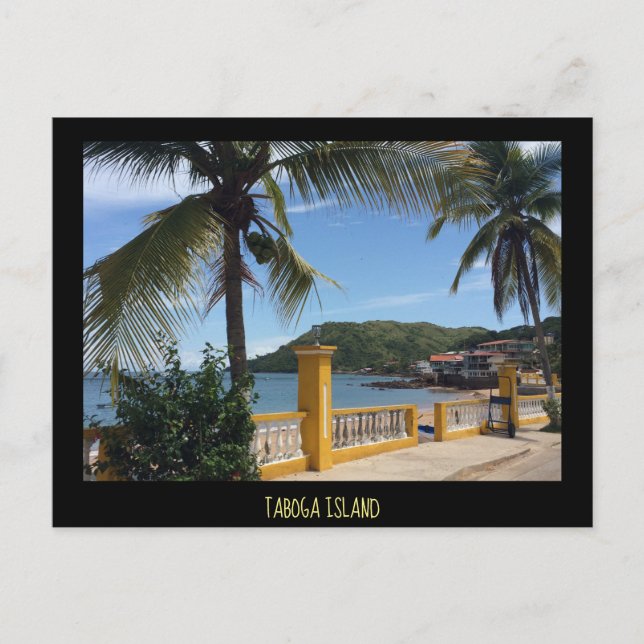 Taboga Island Postcard (Front)