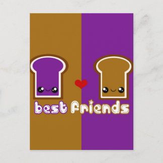 Tabu Japan Best Friends Line- PB&J Postcard