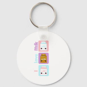 Tabu Japan- Milk Line Keychain