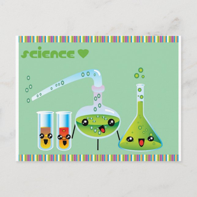 Tabu Japan Science Collection Postcard (Front)