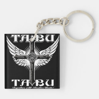 TABU key chain Cross
