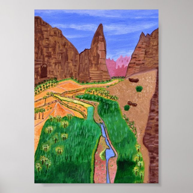 Tabuk, Saudi Arabia Poster (Front)